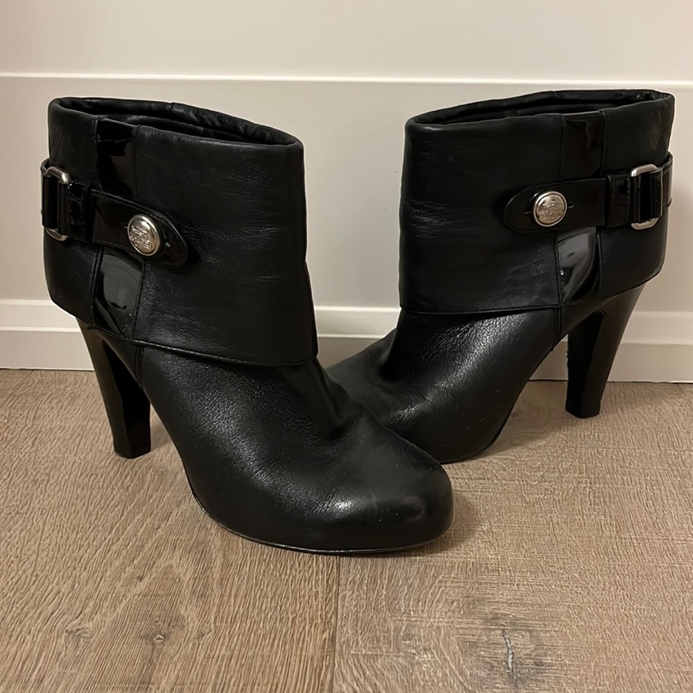 Coach Black Ankle Boots